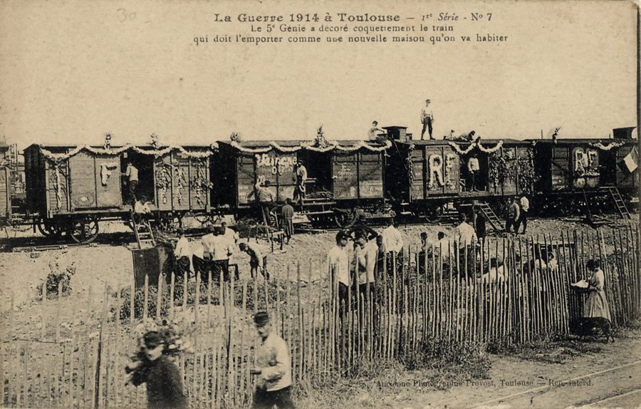 La guerre de 1914 à Toulouse. 1re série n° 7. 